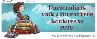 Skelbiamas aštuntasis Nacionalinis vaikų literatūros konkursas 2020