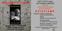 SIGITO GEDOS (1943-2008) KNYGOS "JOTVINGIŲ MIŠIOS" SUTIKTUVĖS