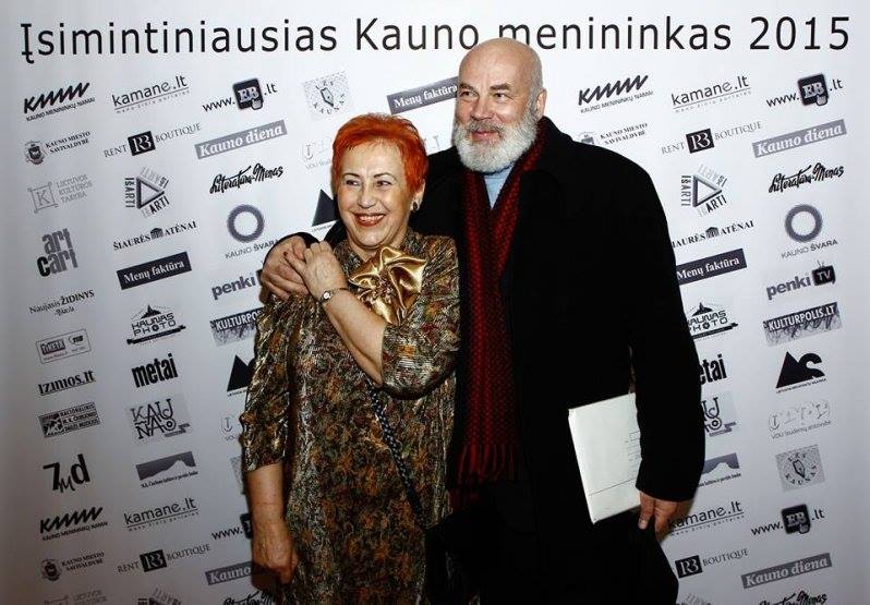 A. Ruseckaitė ir V. Kiaušas-Elmiškis