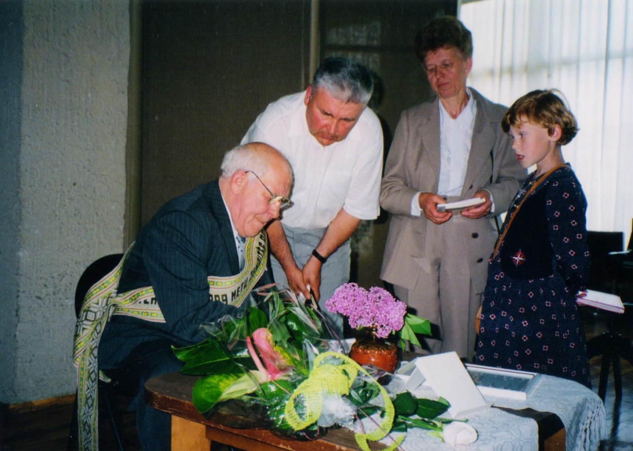 Žemaitės premijos laureatas Leonas Zaleckis