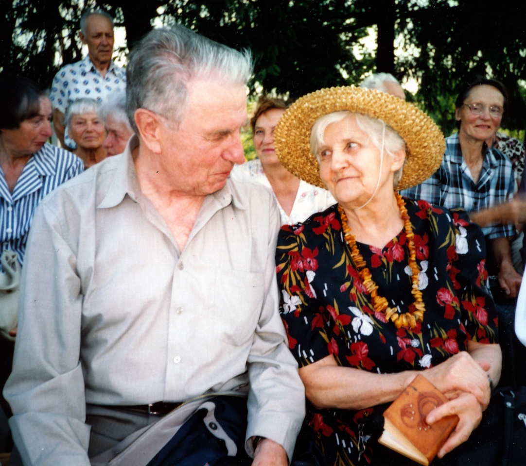 Justinas Marcinkevičius ir Marija Macijauskienė 