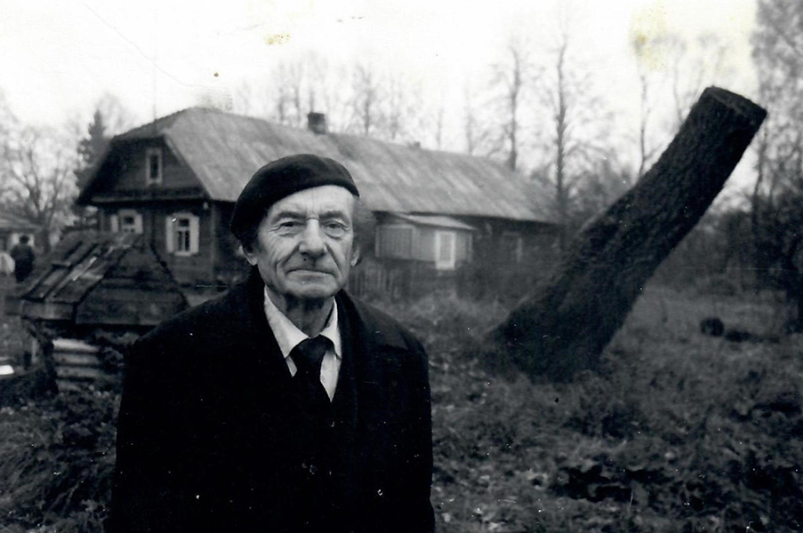 Poetas Kazys Zupka-Kecioris gimtinėje
